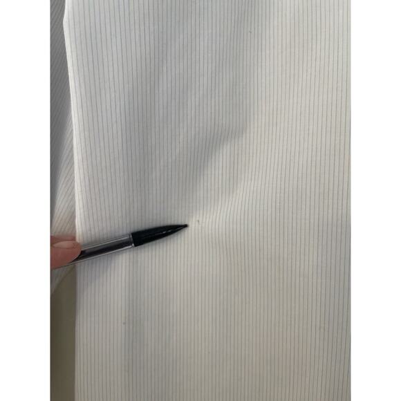 Tommy Bahama Men's Shirt Button Up Blue XL Western Embroidered Pinstripe - Picture 7 of 11